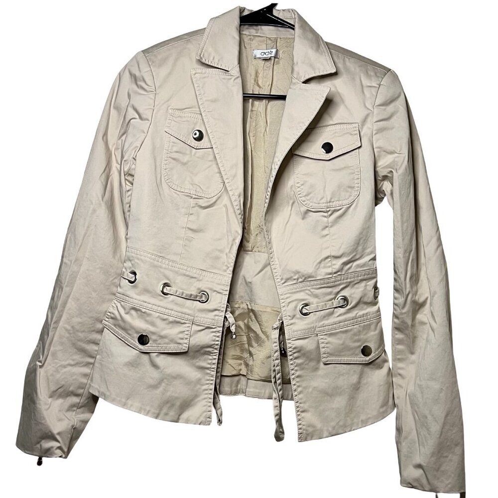 Cache Cream Colored Jacket (tailored)